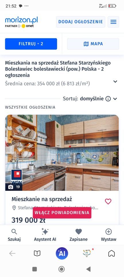 Mieszkanie 2-pokojowe Bolesławiec, ul. Stefana Starzyńskiego. Zdjęcie 1