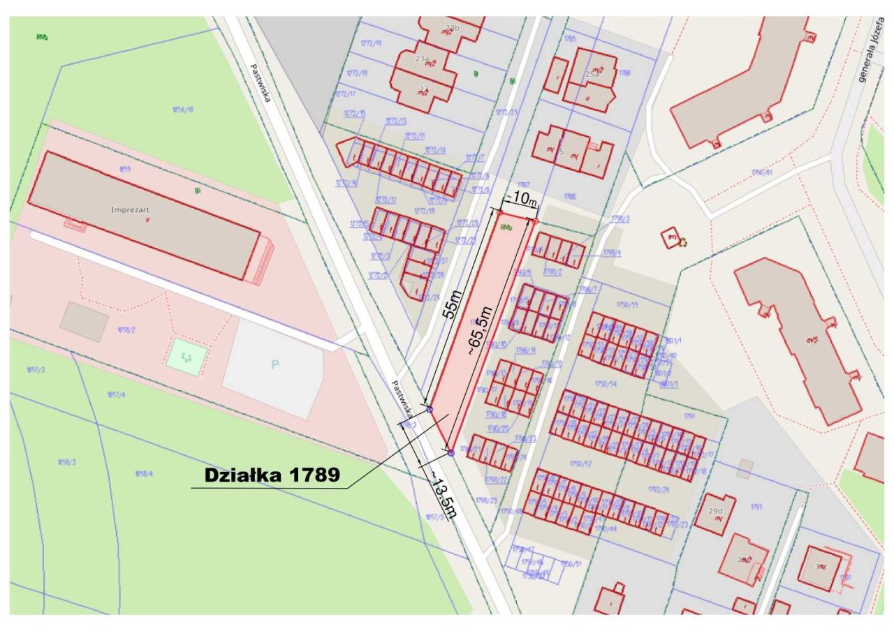 Działka budowlana Starachowice, ul. Pastwiska