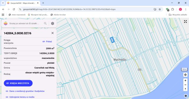 Działka rolna Wychódźc. Zdjęcie 1