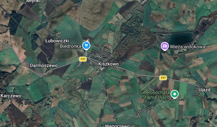 Mieszkanie 2-pokojowe Kiszkowo