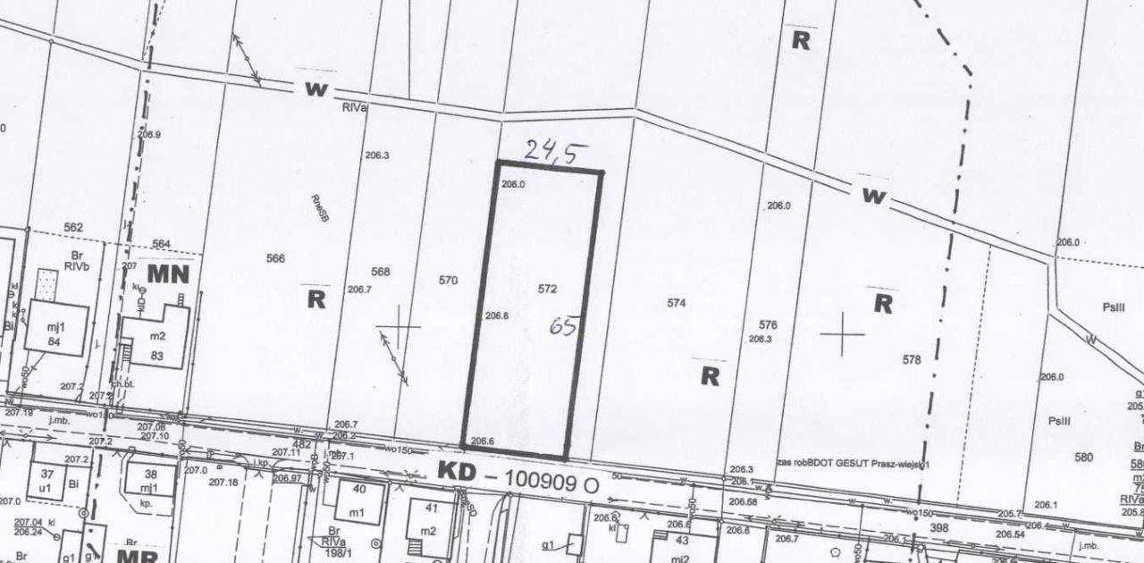 Działka rolna Brzeziny. Zdjęcie 3