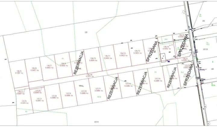 Działka budowlana Kolno