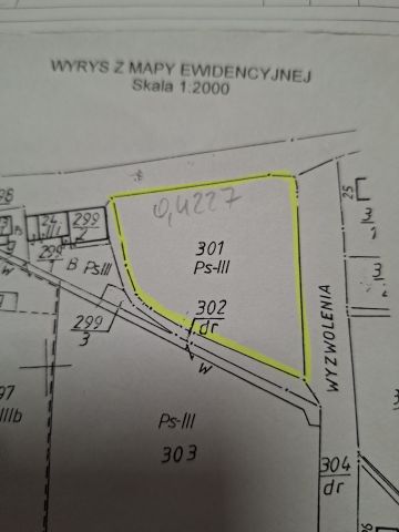Działka budowlana Mrozów, ul. Wyzwolenia. Zdjęcie 1