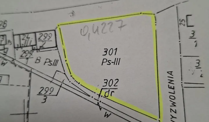 Działka budowlana Mrozów, ul. Wyzwolenia
