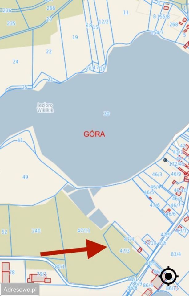 Działka rolno-budowlana Góra. Zdjęcie 3