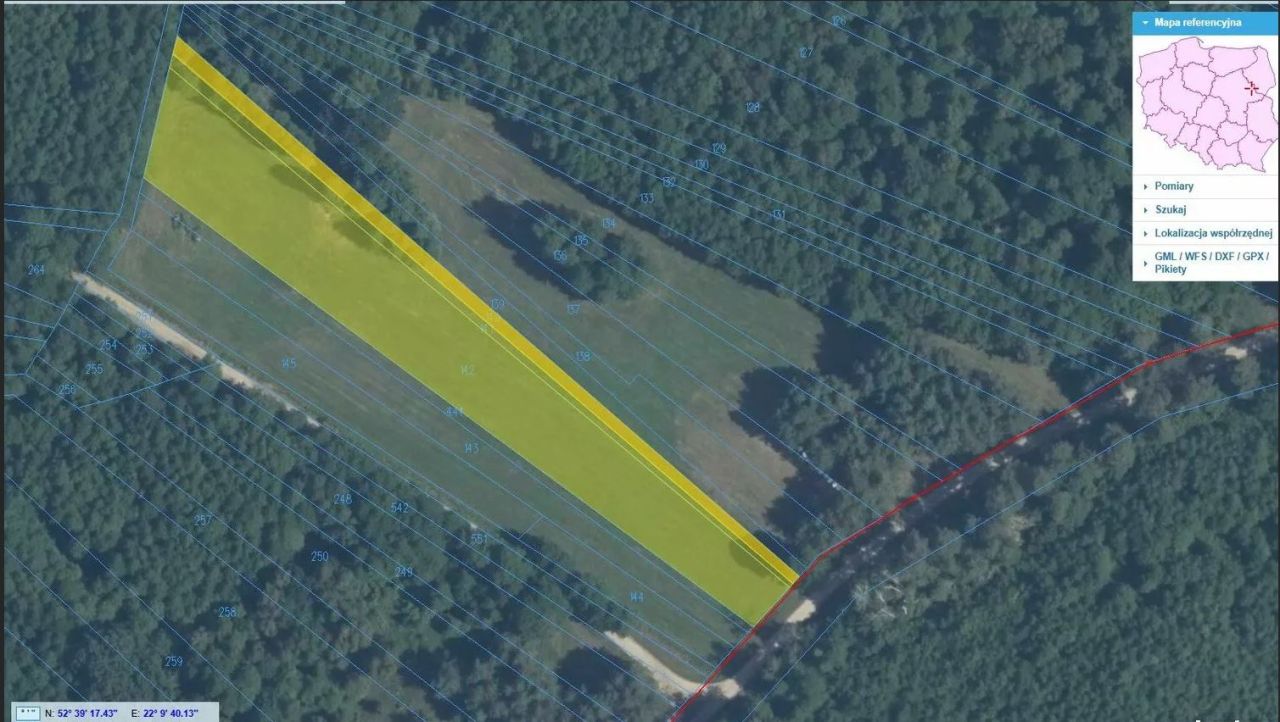 Działka rolna Garnek