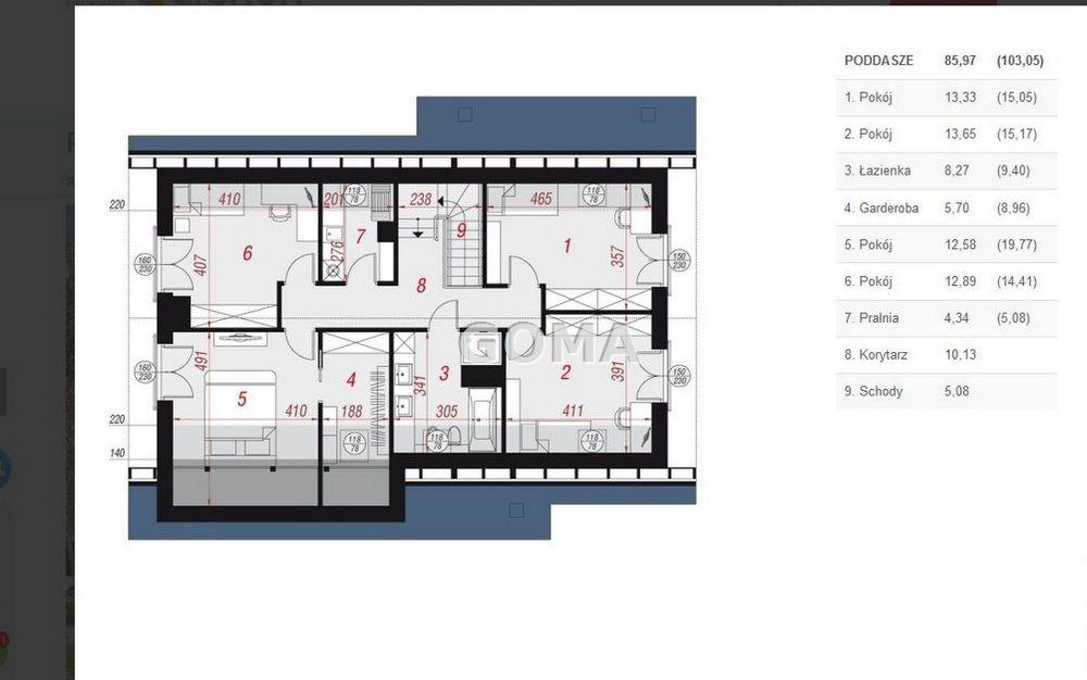 dom wolnostojący, 6 pokoi Konstancin-Jeziorna. Zdjęcie 11