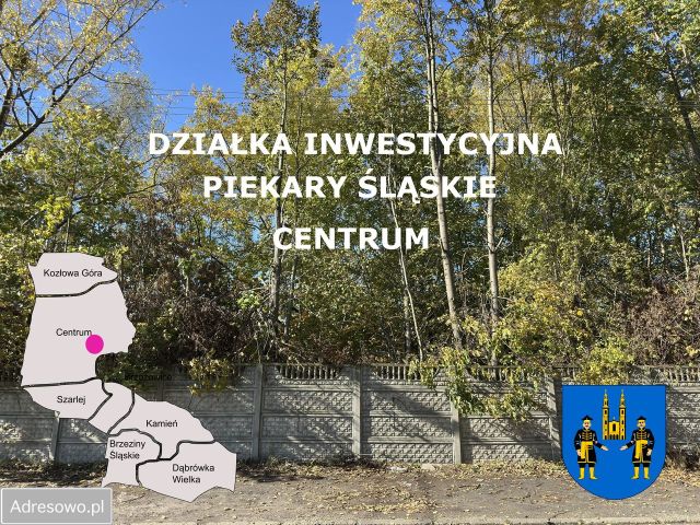 Działka inwestycyjna Piekary Śląskie Centrum, ul. Węglowa. Zdjęcie 1