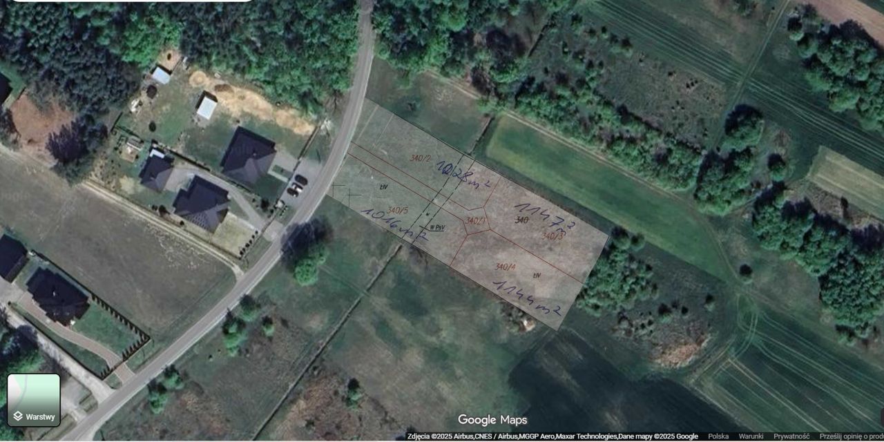 Działka budowlana Grochowe. Zdjęcie 1