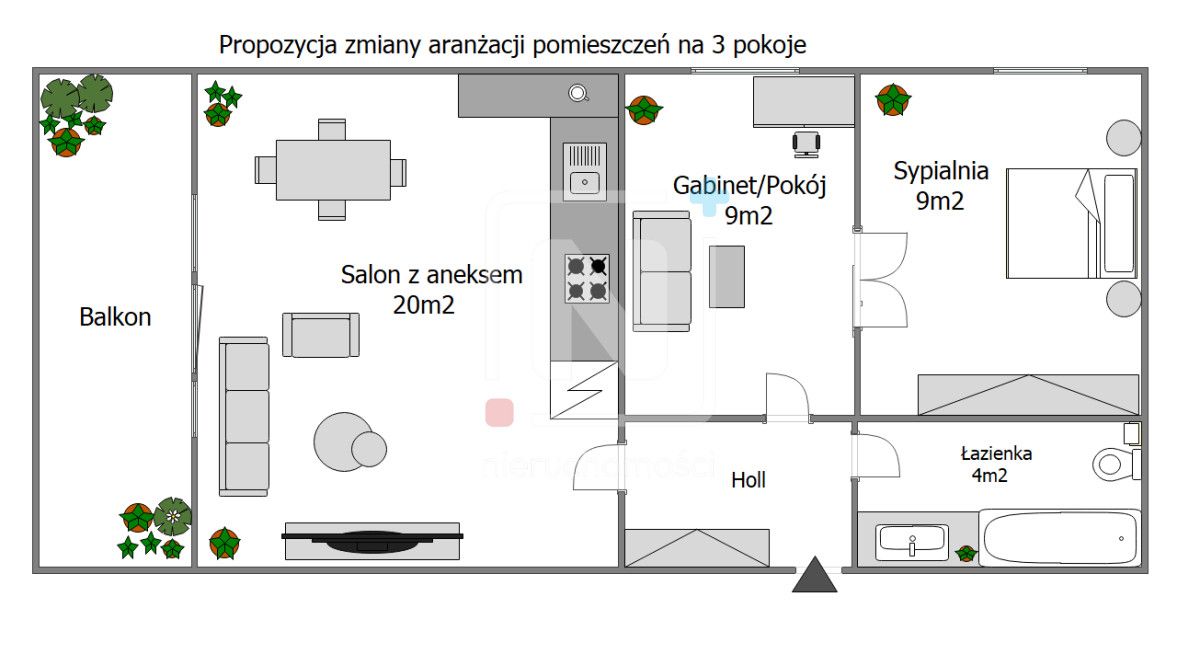 Mieszkanie 3-pokojowe Warszawa Wola, ul. Żelazna. Zdjęcie 10