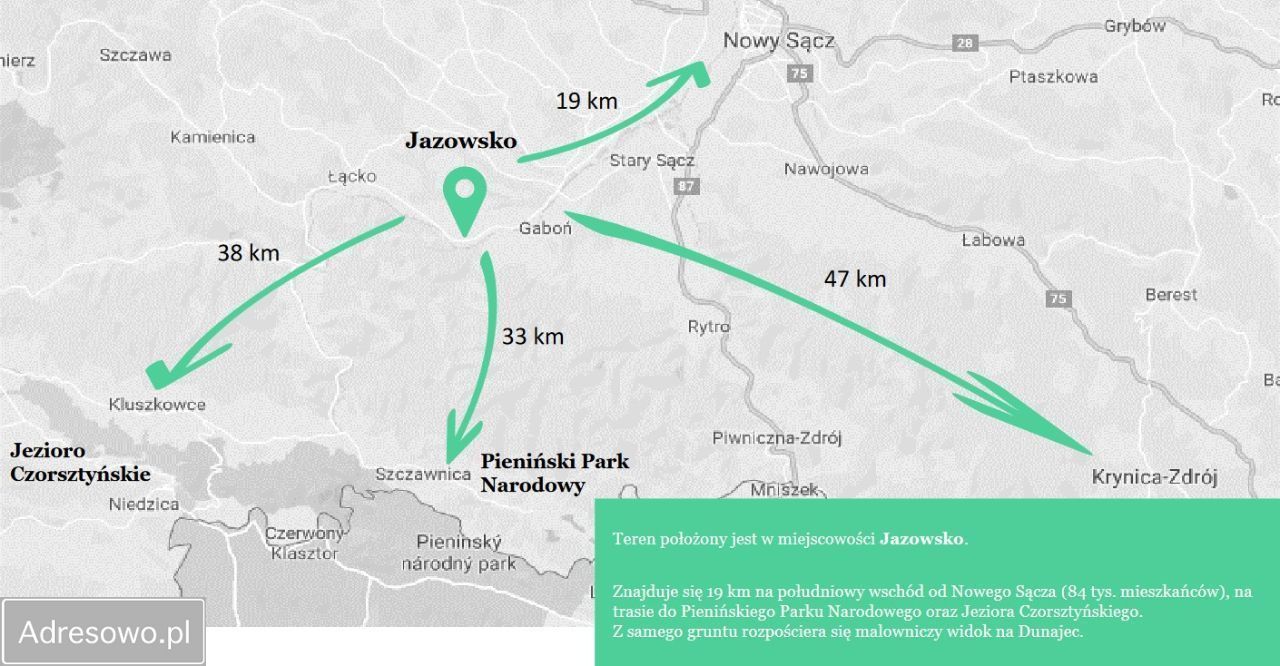 Działka budowlana Jazowsko. Zdjęcie 12