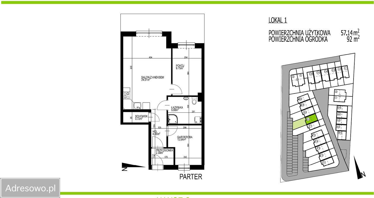 Mieszkanie 3-pokojowe Rumia, ul. Jałowcowa. Zdjęcie 4