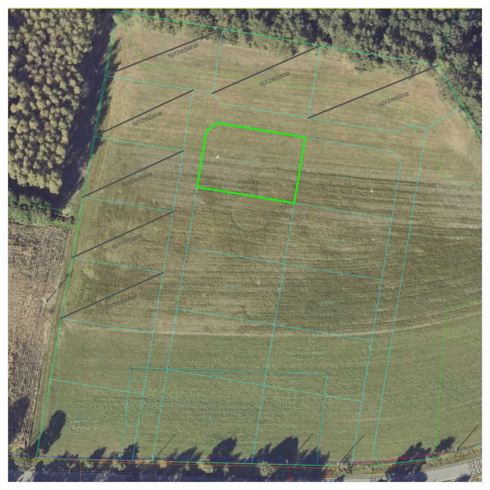 Działka rolno-budowlana Zamęty