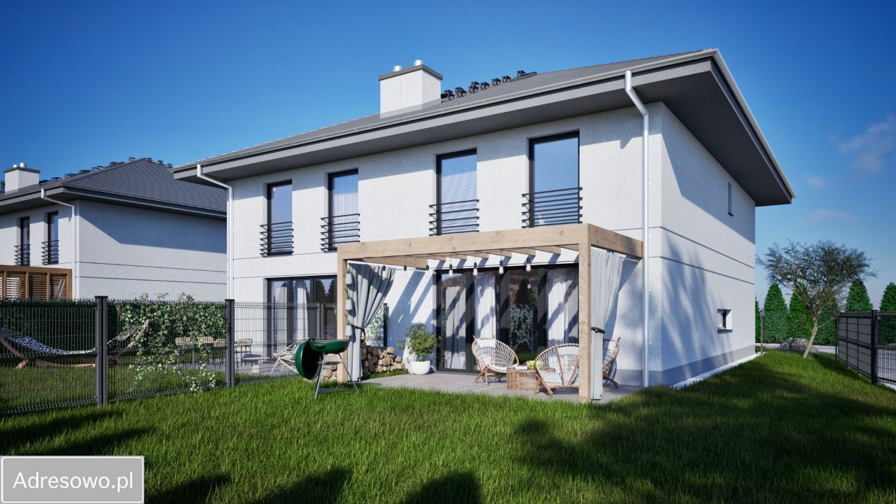 bliźniak, 5 pokoi Szczecin Bezrzecze, ul. Zaściankowa. Zdjęcie 9