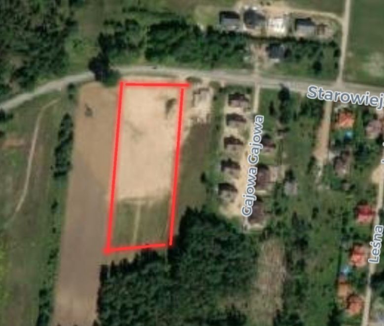 Działka budowlana Dąbrówki, ul. Starowiejska. Zdjęcie 1