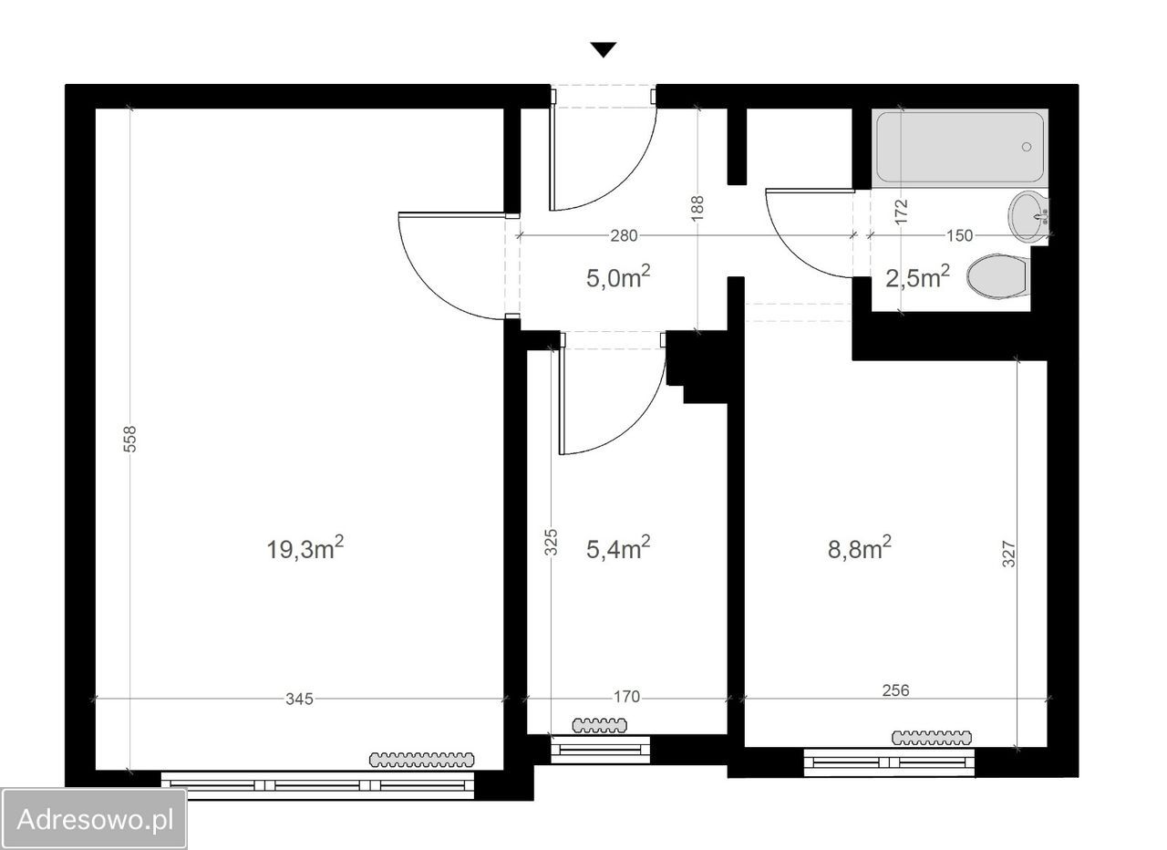 Mieszkanie 2-pokojowe Warszawa Bielany, ul. Jana Kochanowskiego. Zdjęcie 6
