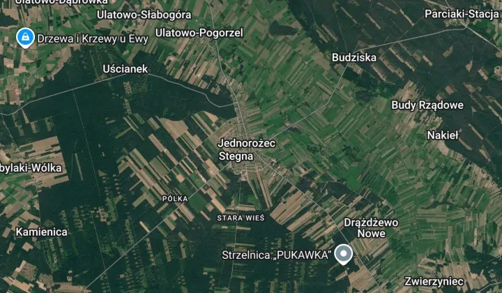 Działka rolna Jednorożec