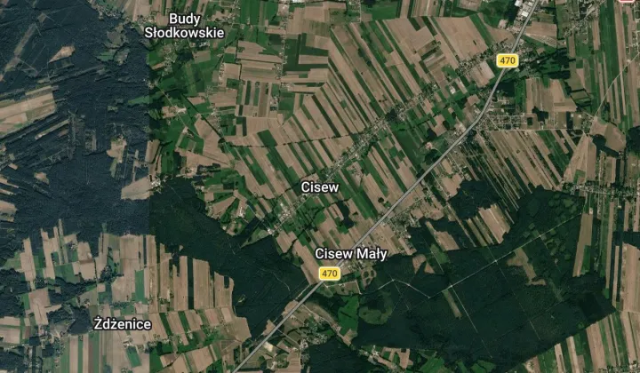 Działka budowlana Cisew