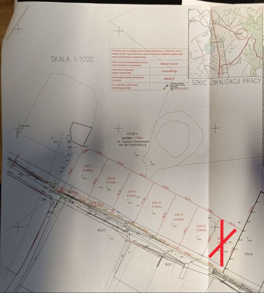 Działka budowlana Pieniążkowo. Zdjęcie 3