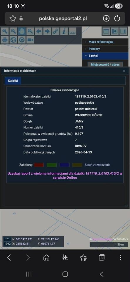 Działka budowlana Jamy. Zdjęcie 3