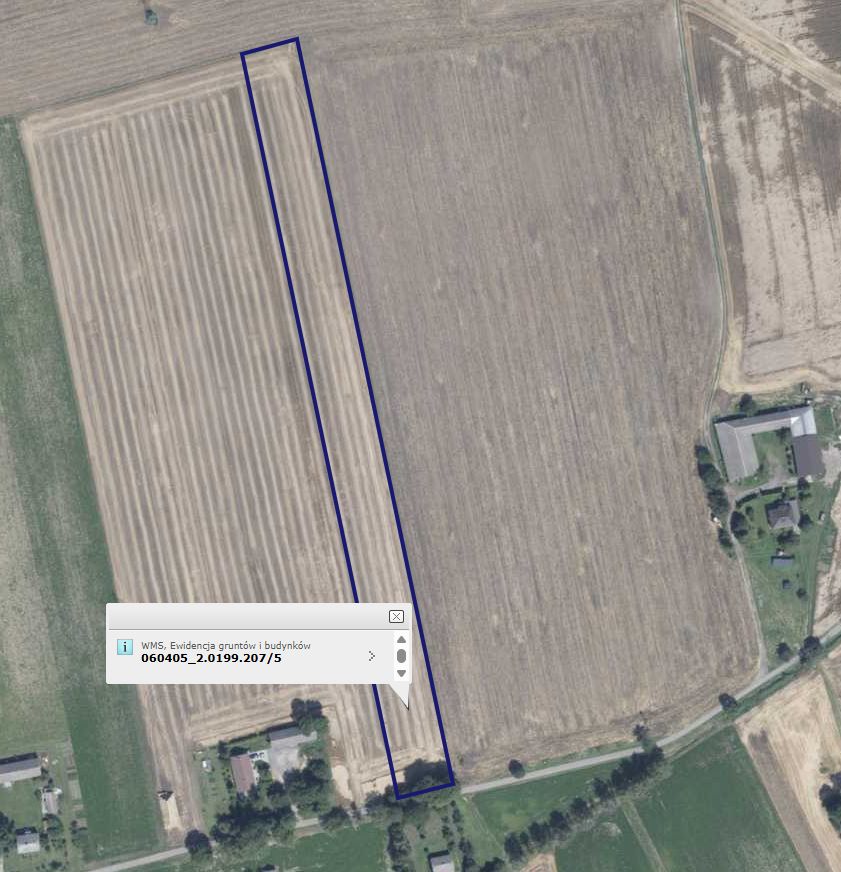 Działka rolna Modryń, Stawiska. Zdjęcie 1