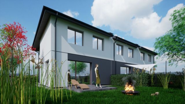 dom szeregowy, 4 pokoje Aleksandrów Łódzki, ul. Kalinowa. Zdjęcie 8