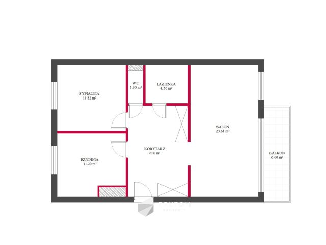 Mieszkanie 2-pokojowe Łódź Bałuty, ul. Romanowska. Zdjęcie 15