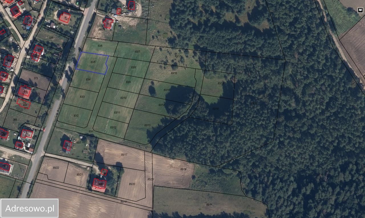 Działka budowlana Tymawa. Zdjęcie 2