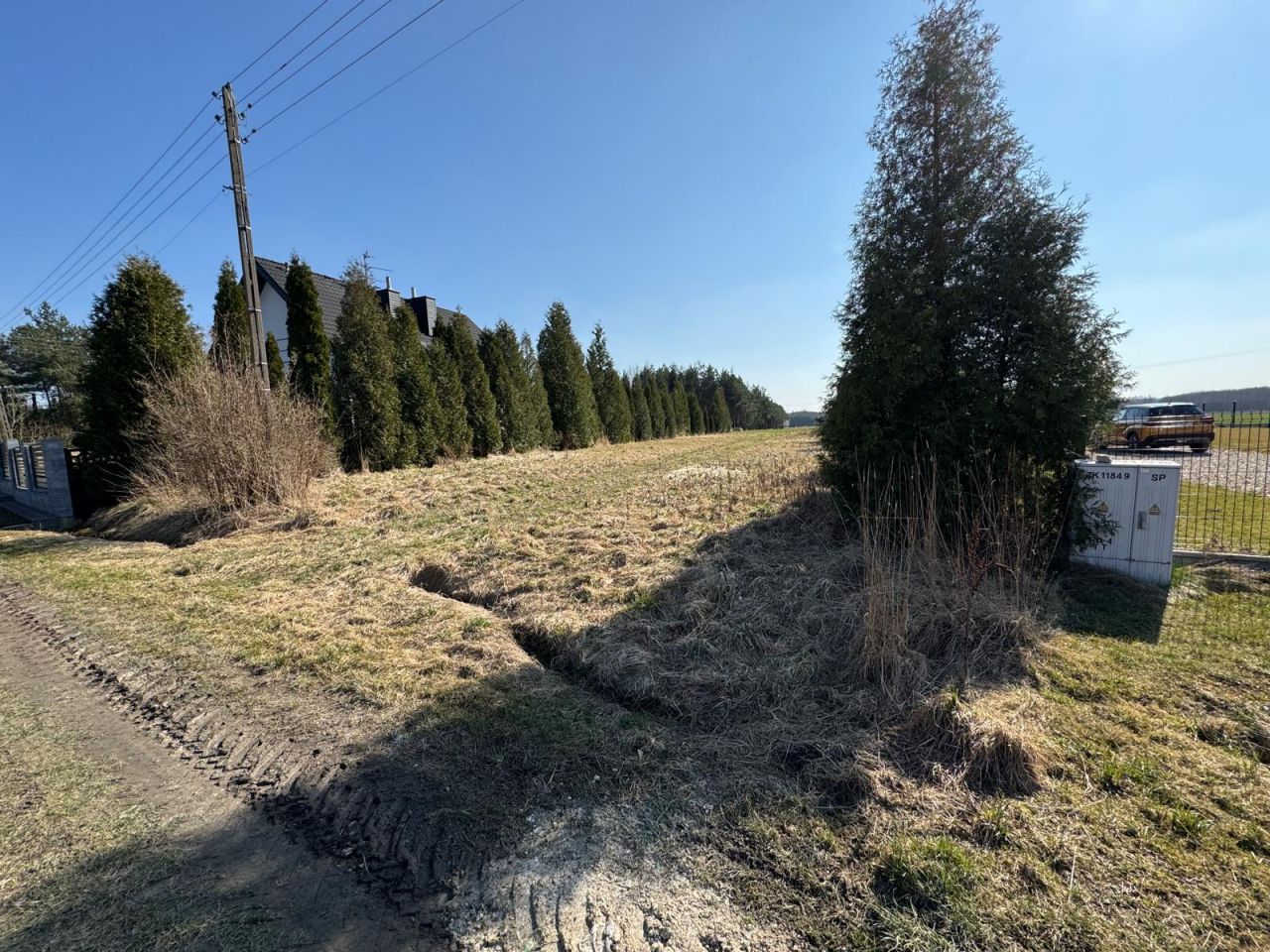 Działka rolno-budowlana Radostków, ul. Brzozowa