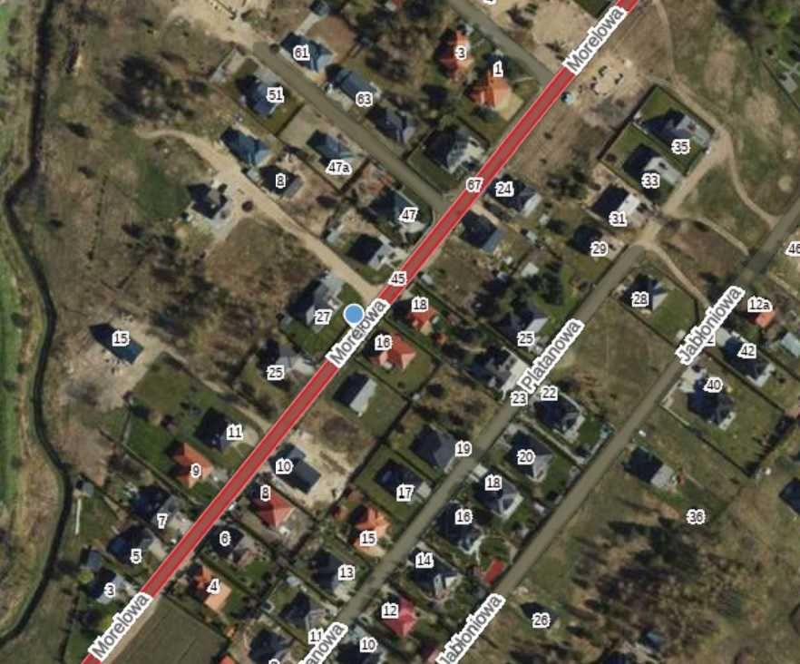 Działka budowlana Grudziądz Owczarki, ul. Morelowa. Zdjęcie 3