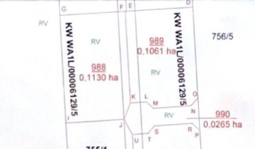 Działka budowlana Krubin