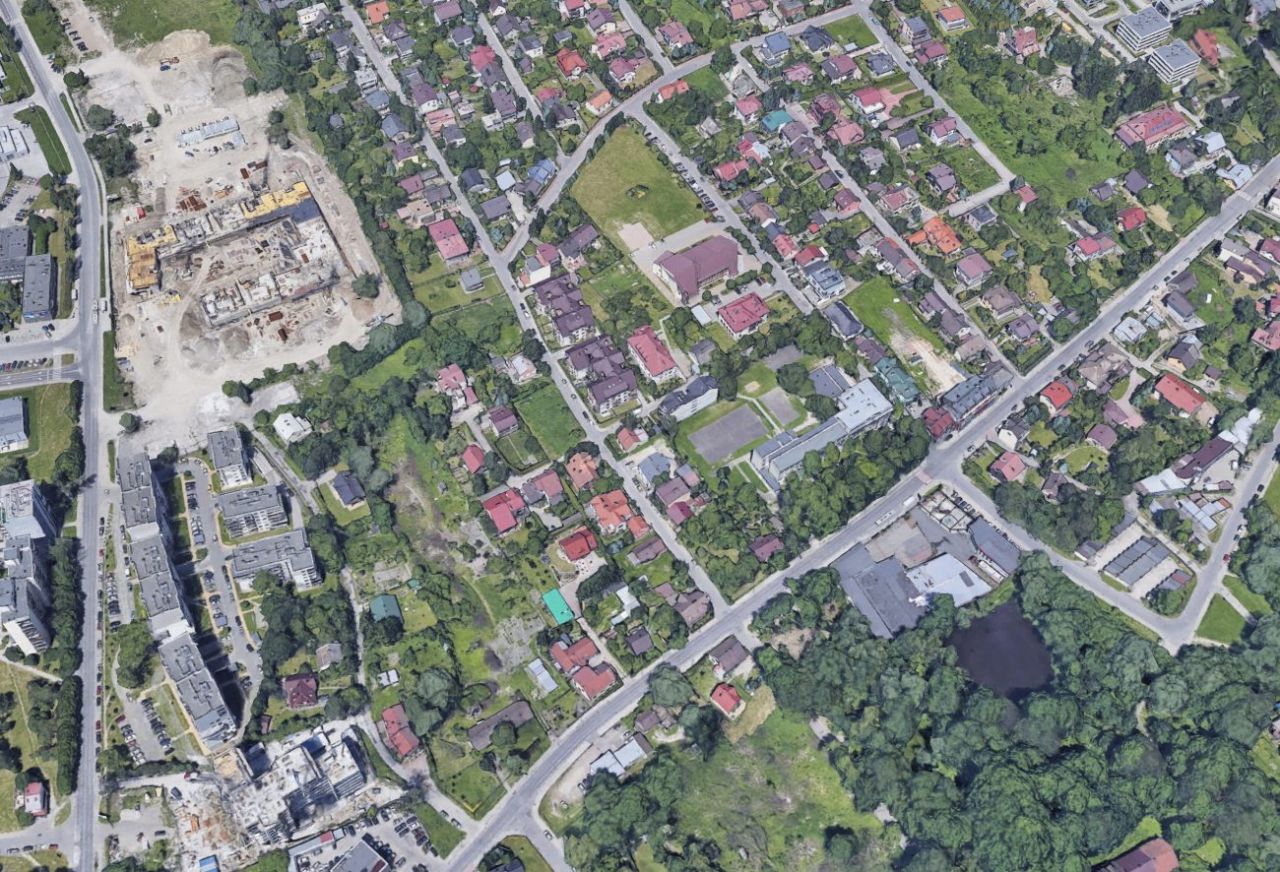 Działka budowlana Kraków Podgórze Duchackie, ul. Maurycego Mochnackiego. Zdjęcie 1