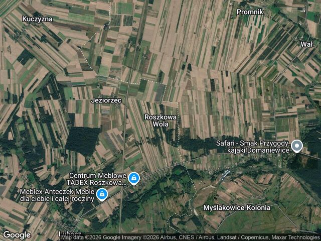 Działka rolno-budowlana Roszkowa Wola. Zdjęcie 1