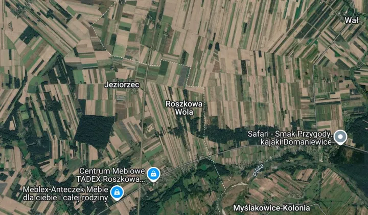 Działka rolno-budowlana Roszkowa Wola