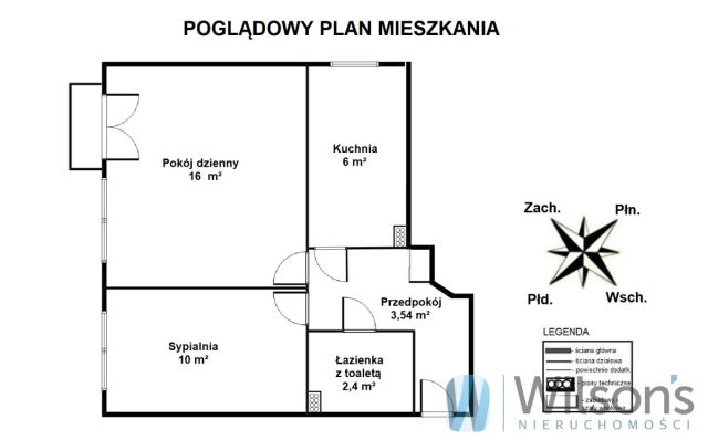 Mieszkanie 2-pokojowe Warszawa Śródmieście, ul. Koźmińska. Zdjęcie 9