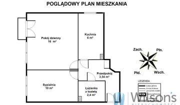 Mieszkanie 2-pokojowe Warszawa Śródmieście, ul. Koźmińska