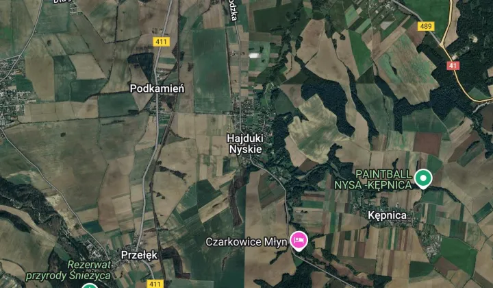 Działka budowlana Hajduki Nyskie