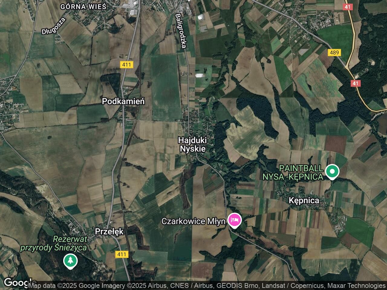 Działka budowlana Hajduki Nyskie