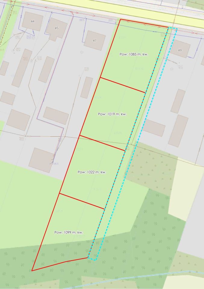 Działka budowlana Laski. Zdjęcie 2