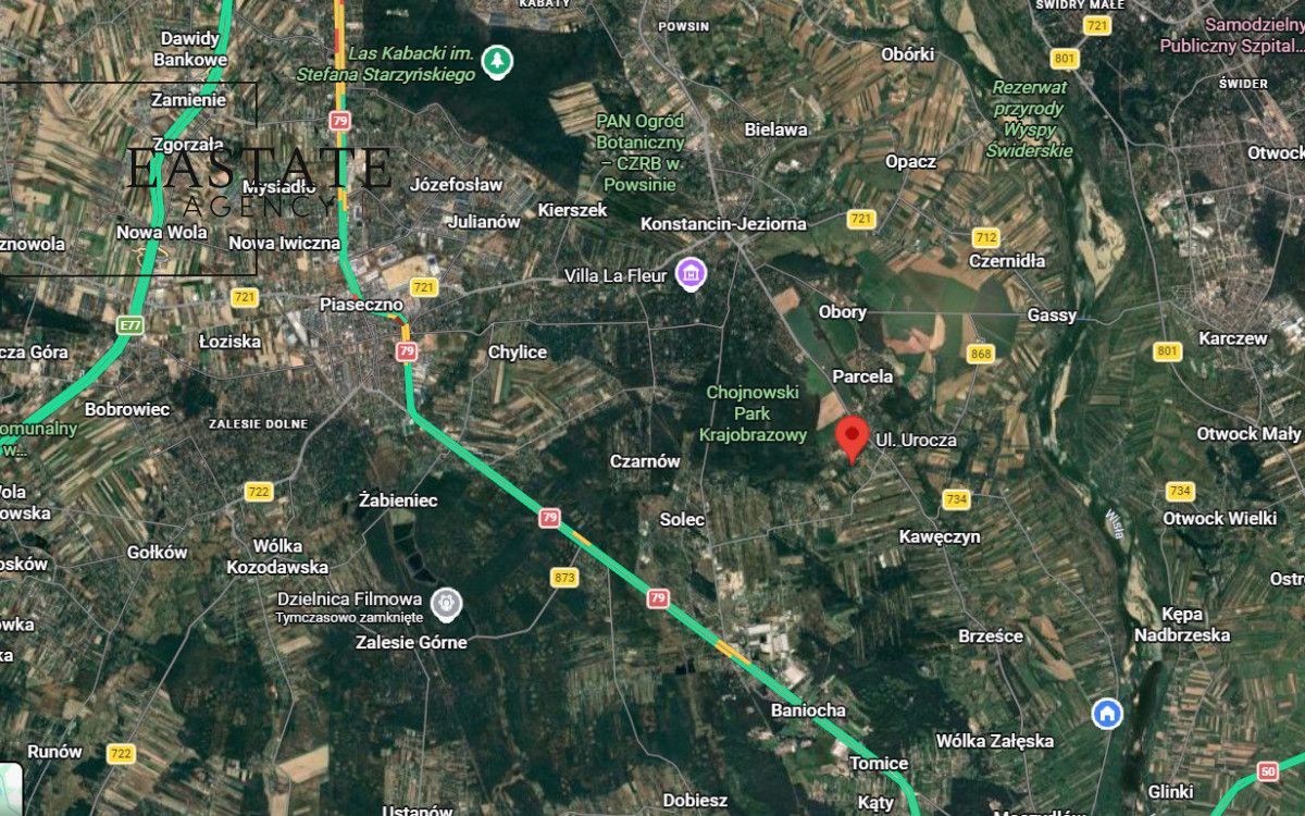 Działka budowlana Słomczyn, ul. Urocza. Zdjęcie 3