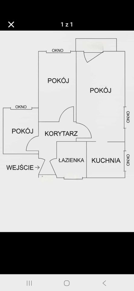 Mieszkanie 3-pokojowe Łuków. Zdjęcie 2