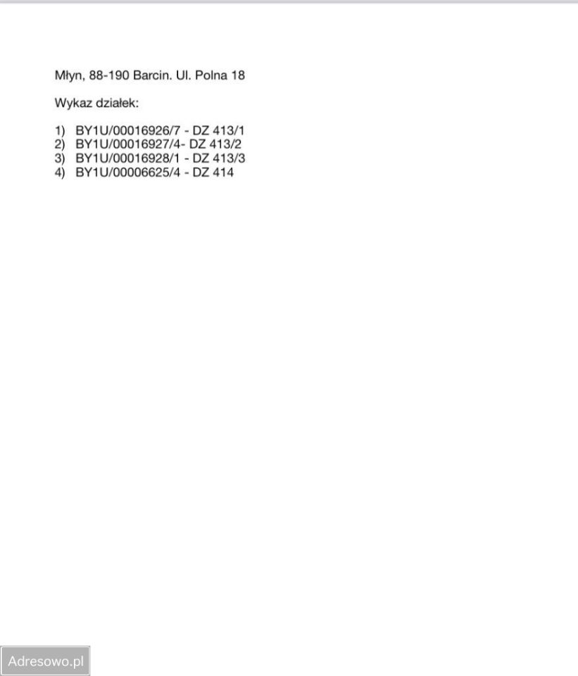 Działka inwestycyjna Barcin. Zdjęcie 5