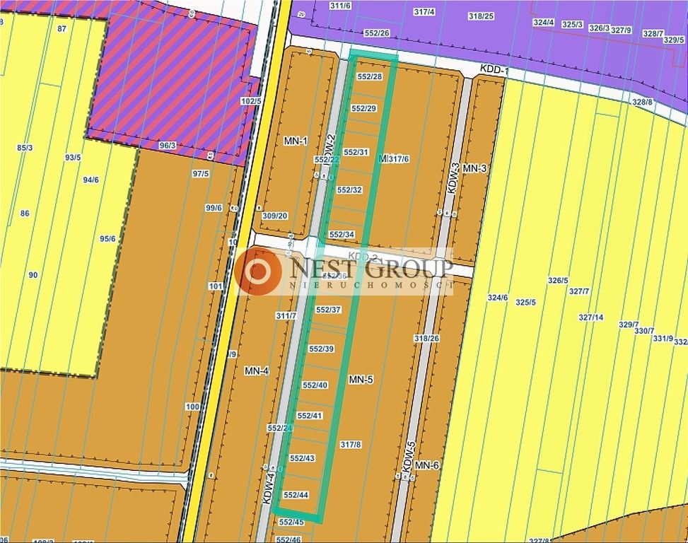 Działka budowlana Kaliszki, ul. Małotka. Zdjęcie 5