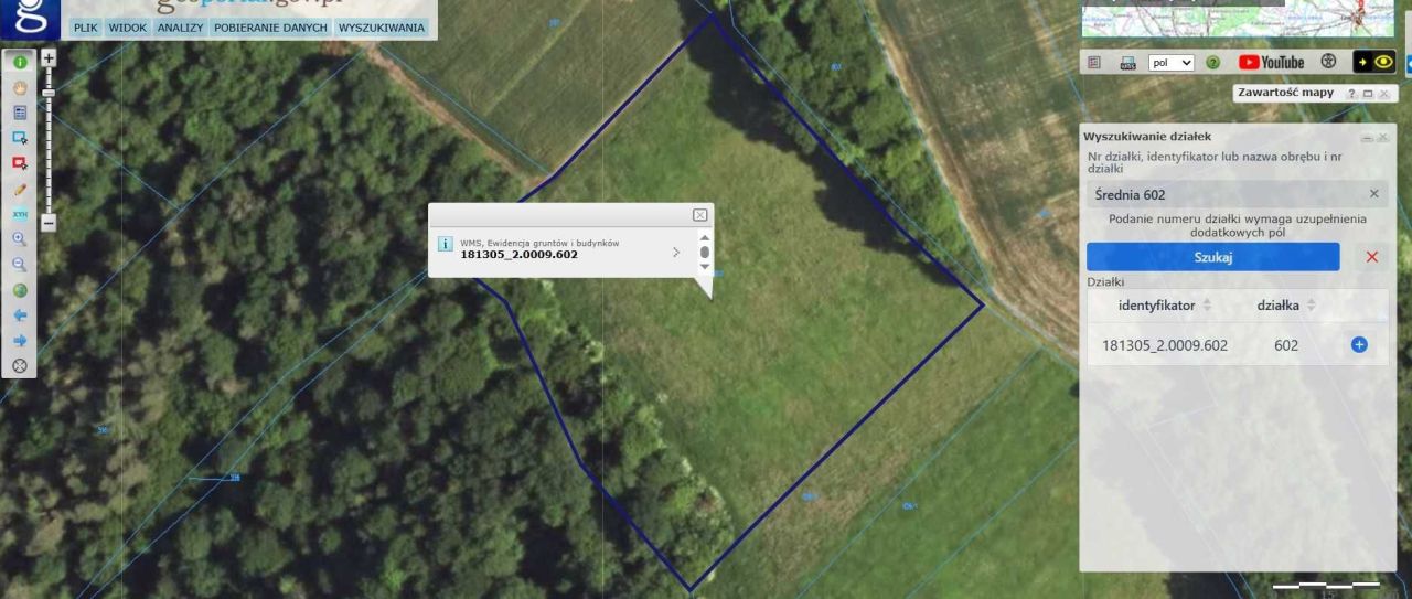 Działka rolna Średnia. Zdjęcie 3