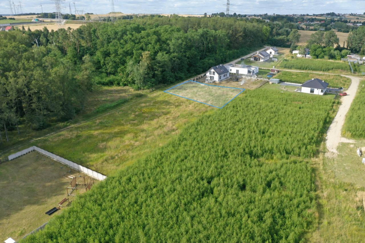 Działka budowlana Wysocko Wielkie, ul. Akacjowa. Zdjęcie 1