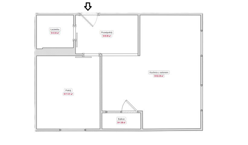 Mieszkanie 2-pokojowe Katowice, ul. gen. Władysława Sikorskiego. Zdjęcie 15