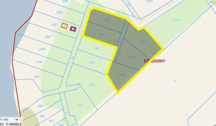 Działka budowlana Ruda