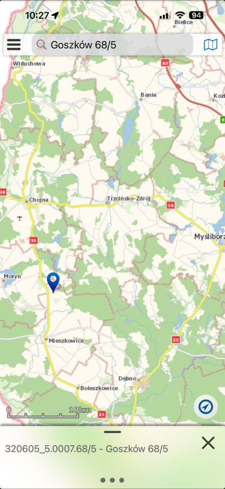 Działka budowlana Goszków. Zdjęcie 14