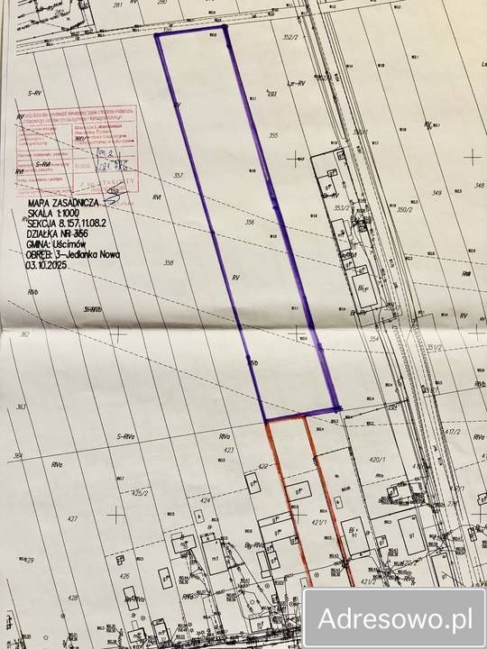 Działka budowlana Nowa Jedlanka. Zdjęcie 5
