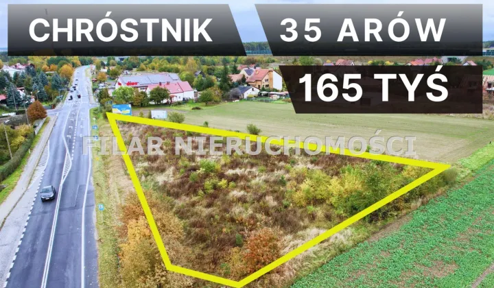 Działka budowlana Chróstnik